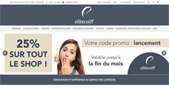 Desktop Screenshot of elitecoiff.be