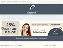 Tablet Screenshot of elitecoiff.be